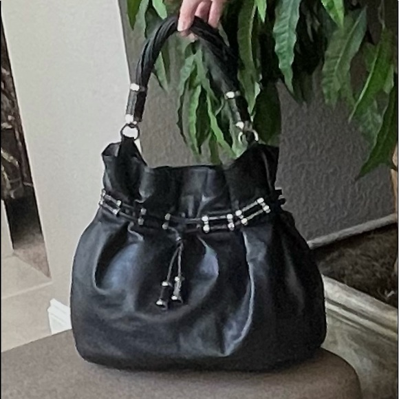 MICHAEL Michael Kors Handbags - EXCELLENT CONDITION- Michael Kors Black Leather Hobo